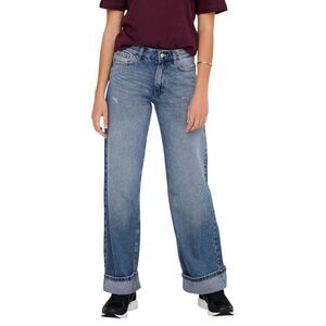 Only Blue Cotton Relaxed Fit Women's Jeans